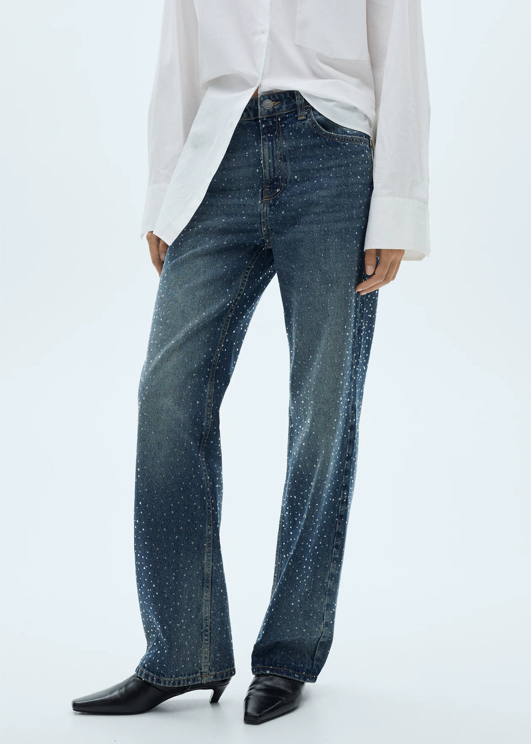 EIFFEL Rhinestone Jeans